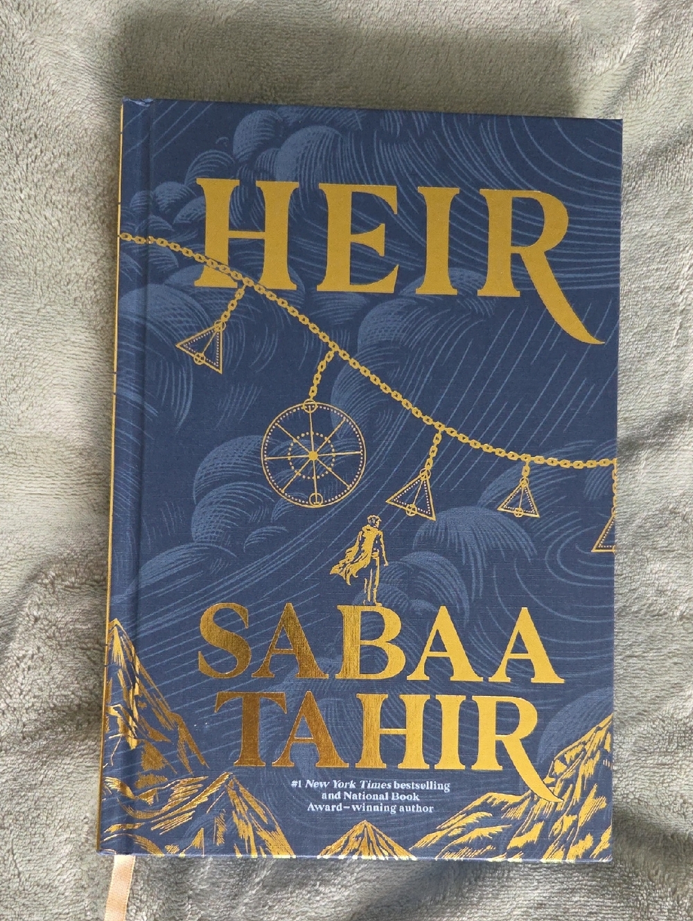 Heir by Sabaa Tahir - Navy & Gold Hardcover